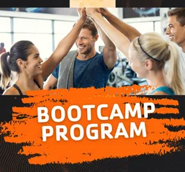 four people high-fiving