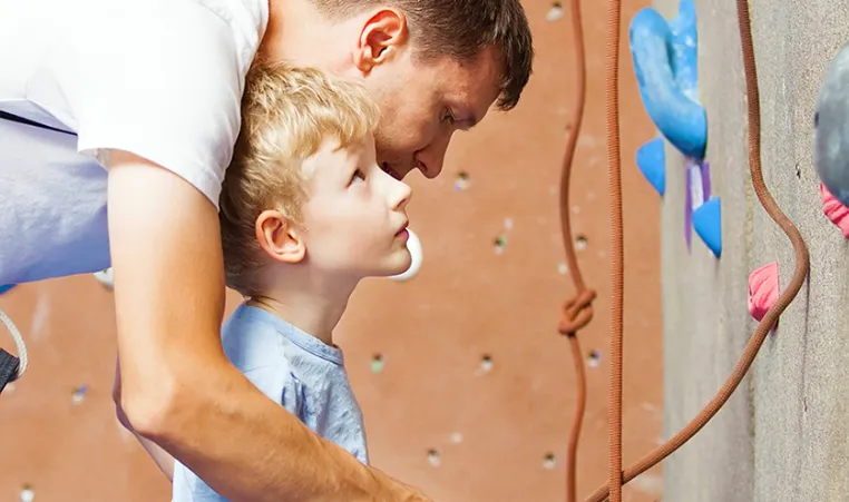 Indoor Rock Climbing